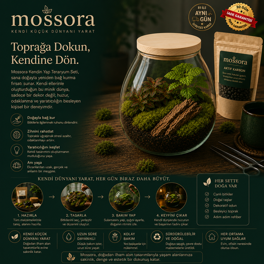 Mossora Terra™ | Kendin Yap Teraryum Seti