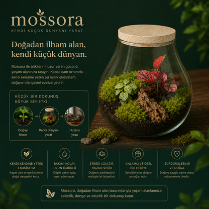 Mossora Terra™ | Kendin Yap Teraryum Seti